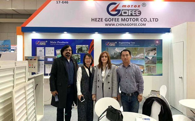 China Gofee Motor Attend Ventilation Fan Exhibition